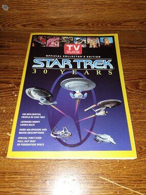 TV Guide Star Trek 30 Years Official Collector's Edition (Paperback, 1996)